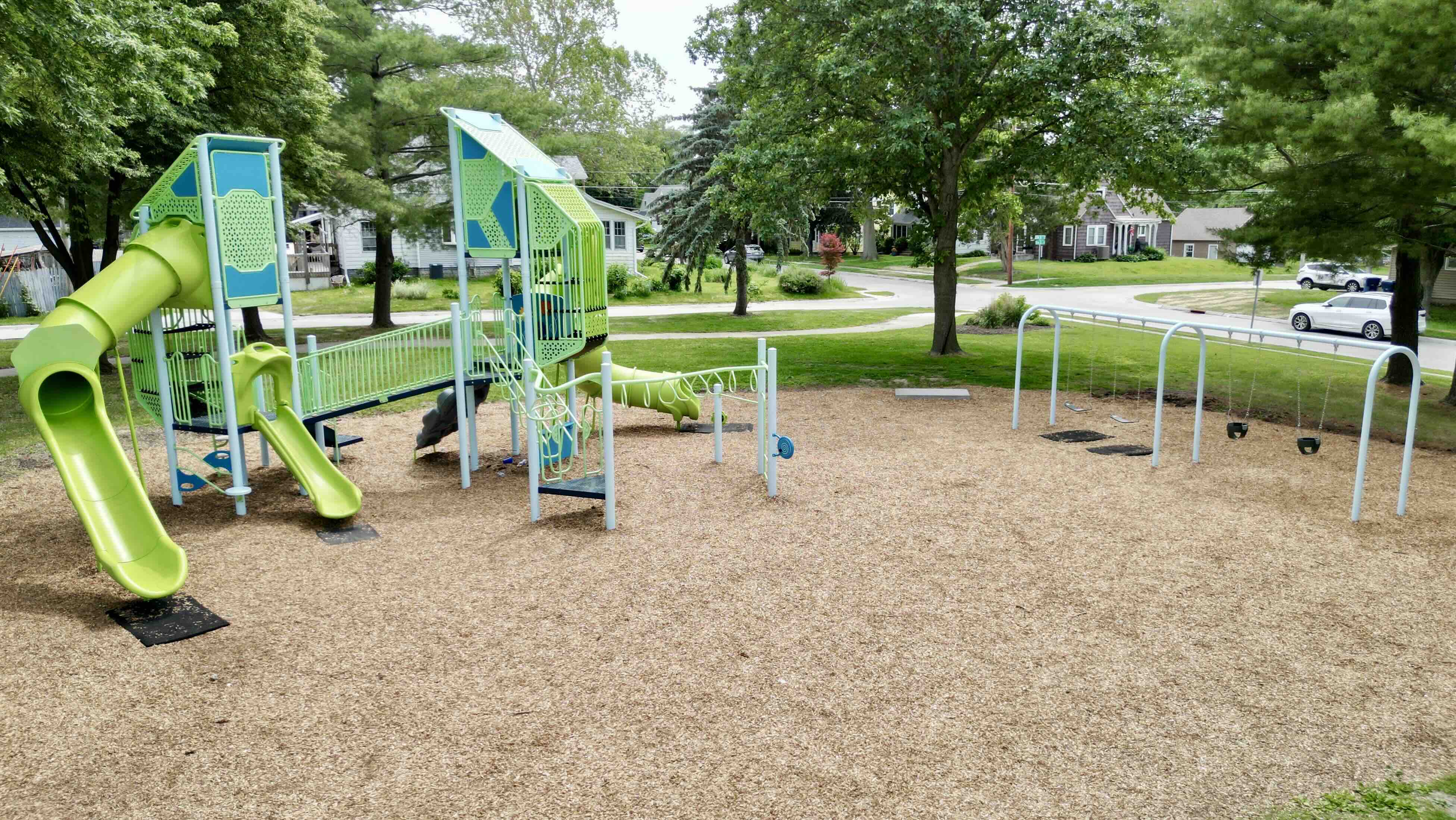 NDS Inclusive Playground with Ziplines